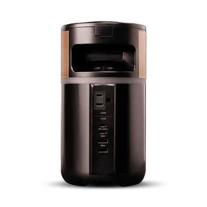 Image of the product with the lid down head-on.