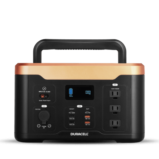 Image of the Power 1000 power station with the handle up.